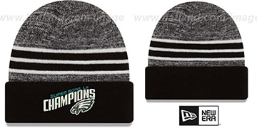 Eagles 'NFL SUPER BOWL LII CHAMPIONS ' Knit Beanie Hat by New Era