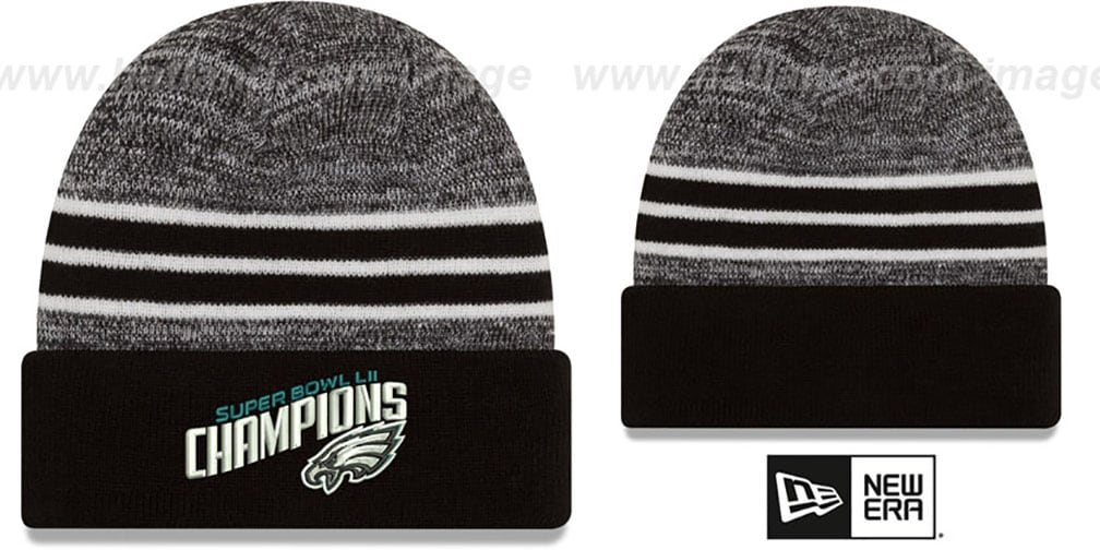 Eagles 'NFL SUPER BOWL LII CHAMPIONS ' Knit Beanie Hat by New Era