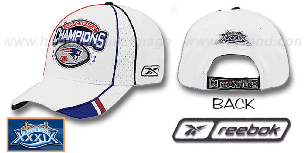 Patriots '2004 AFC CHAMPS' Hat by Reebok
