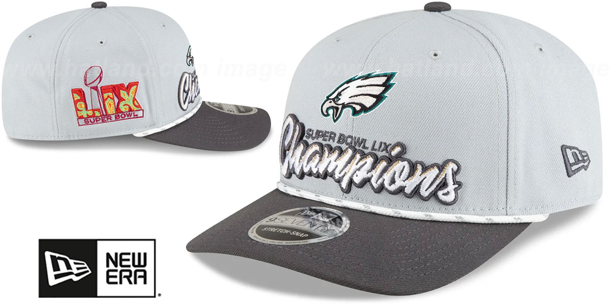 Eagles 'SUPER BOWL LIX CHAMPIONS LOCKER ROOM' Hat by New Era