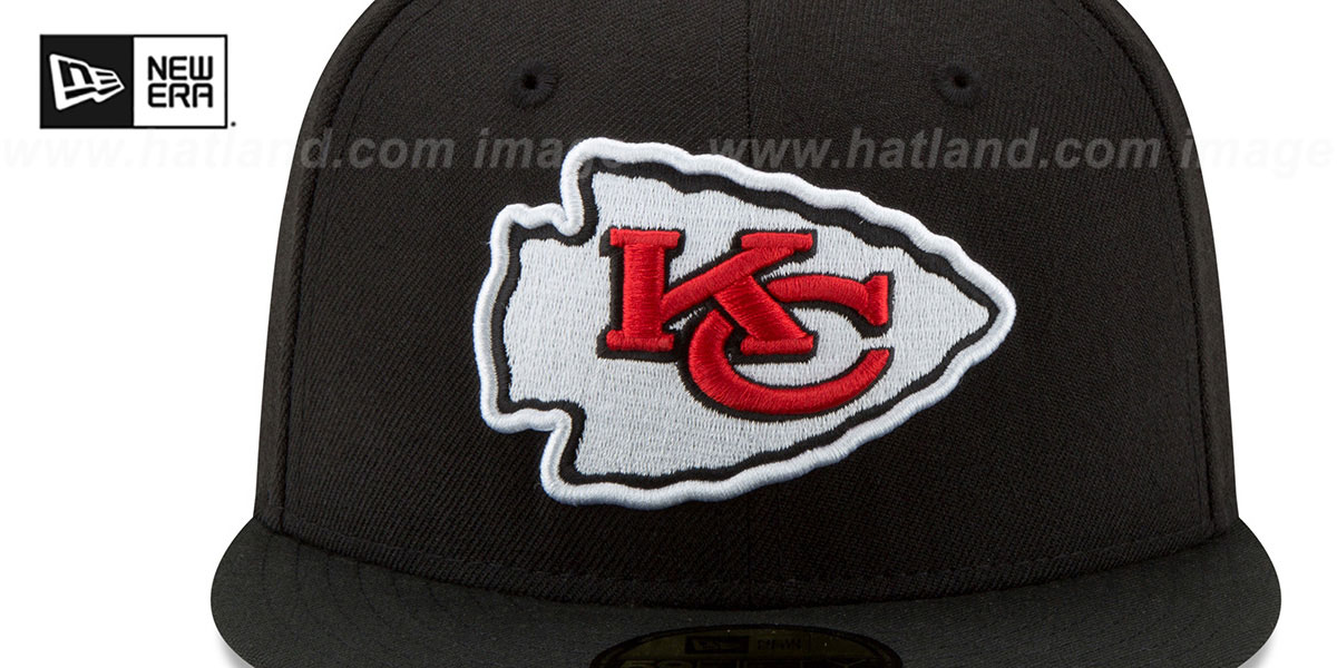 Chiefs 'SUPER BOWL LVIII CHAMPIONS' Black Fitted Hat by New Era