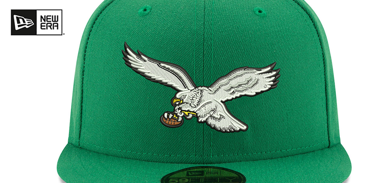 Eagles 'TB SUPER BOWL LIX' Kelly Fitted Hat by New Era