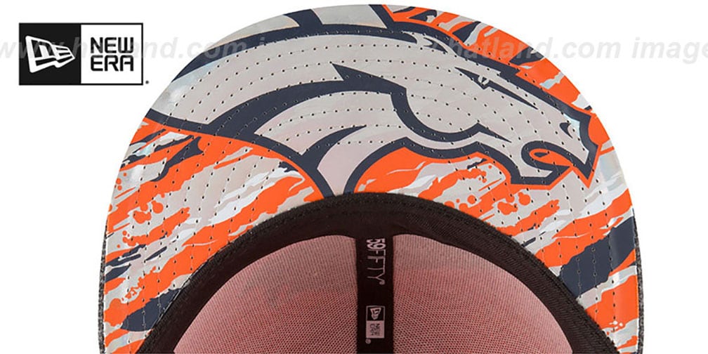 Broncos 'NFL SUPER BOWL 50 ONFIELD' Fitted Hat by New Era